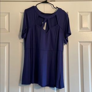 Peplum Torrid blouse
